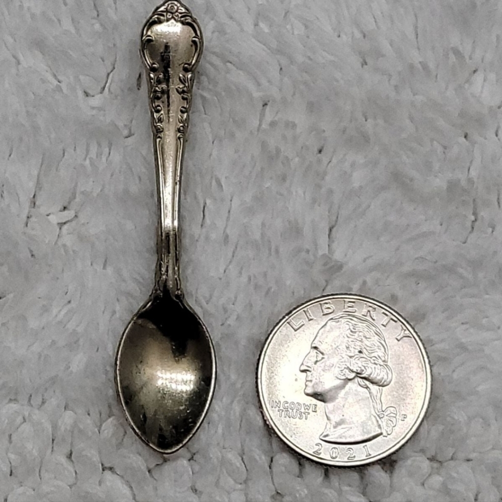 ❤️Silver Spoon vintage brooch/pin - Picture 4 of 6